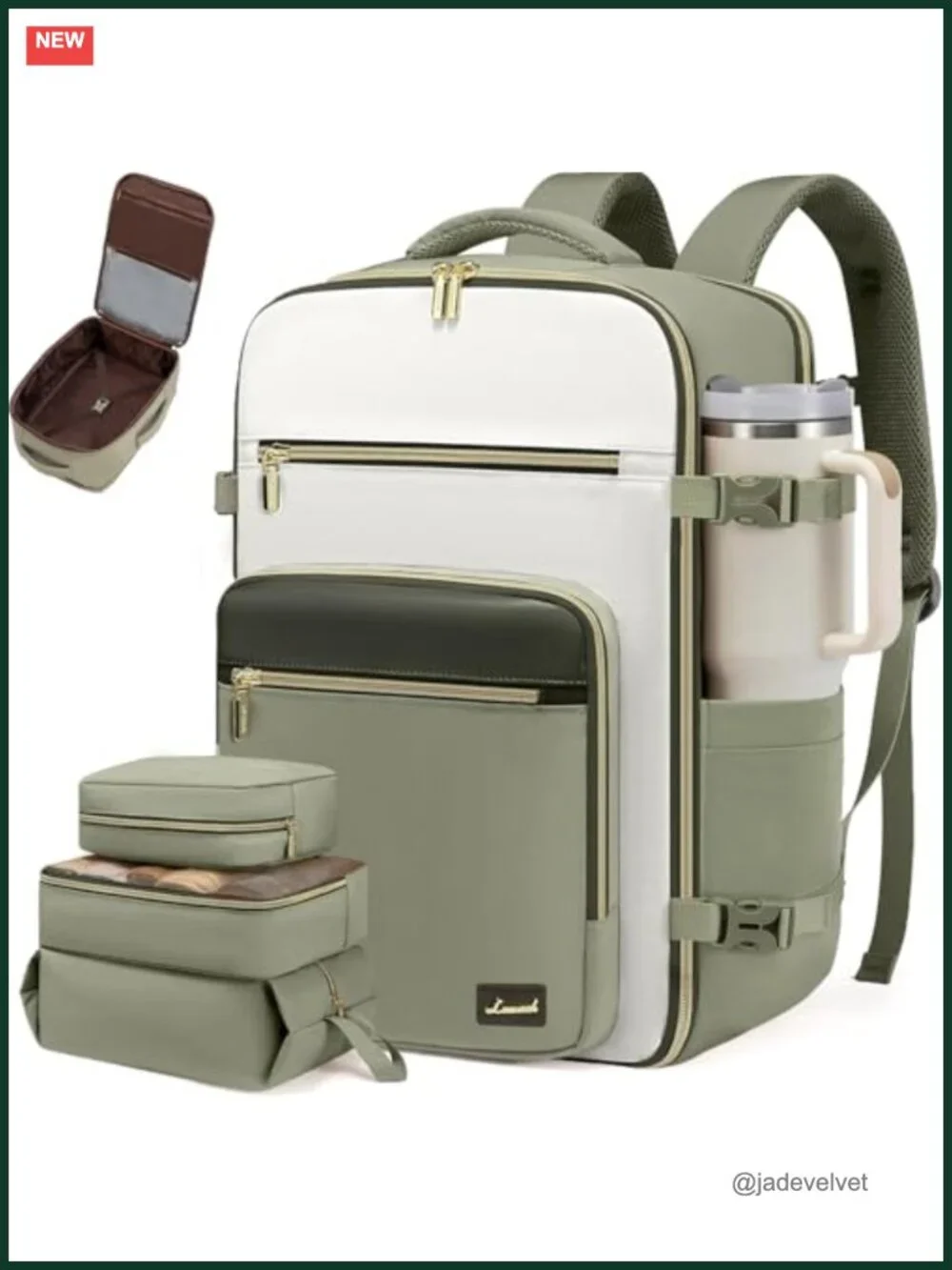 40L Travel Backpack Carry On Flight Approved for Women